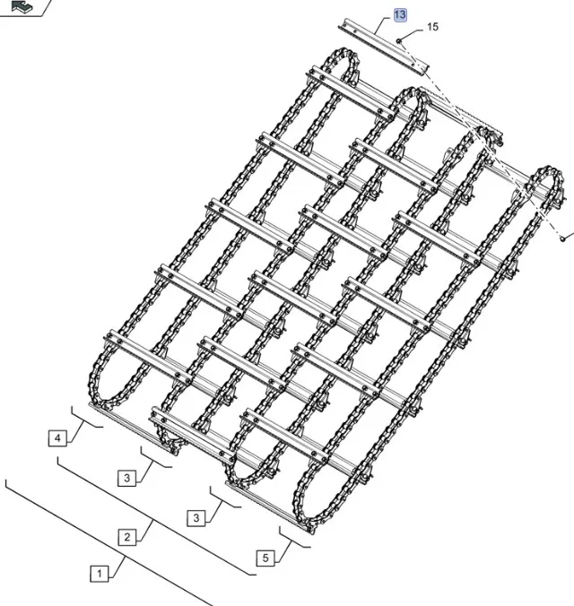 87632187 - пластина поперечная